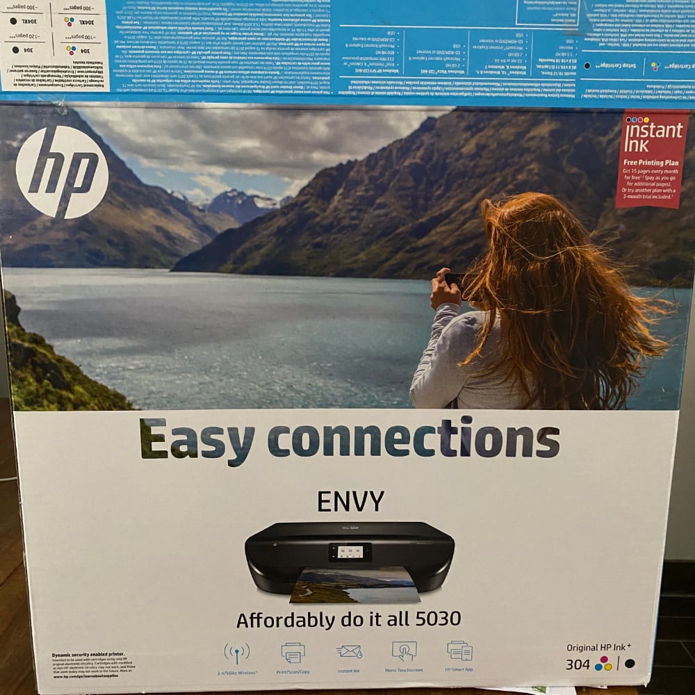 Imprimante HP Envy 5030 + cartouches d'encre XL