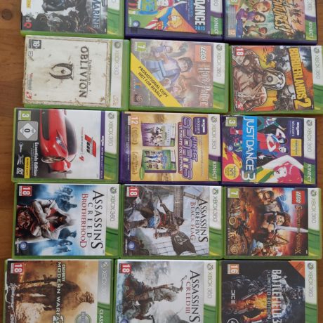 Lot de 15 jeux Xbox