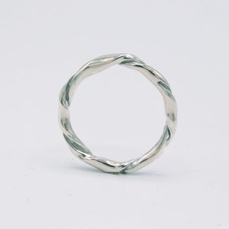 Marque responsable Morgan Lou Pavane bague argent