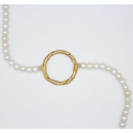 Marque responsable Morgan Lou Pavane bracelet or