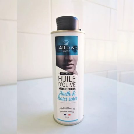 Marque responsable Atticus Gourmet Aneth baies roses