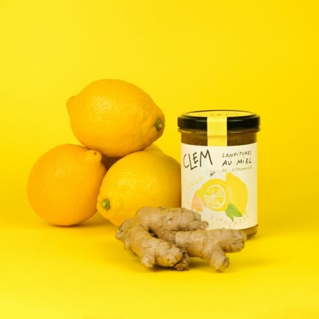 Marque responsable CLEM Confiture de citron au gingembre