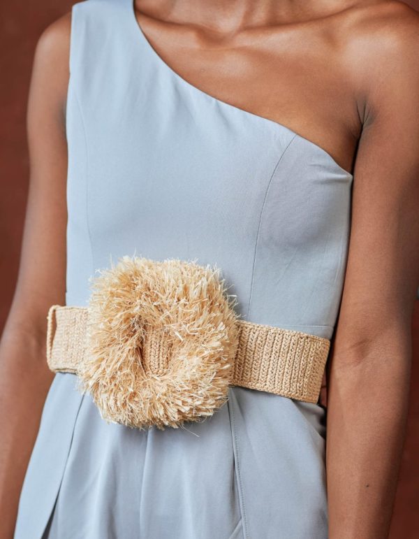 Marque responsable Hafalia Ceinture Raphia Hafalia Kinty