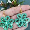 fleur vert fonc"